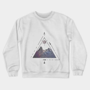 Indie mountain Crewneck Sweatshirt
